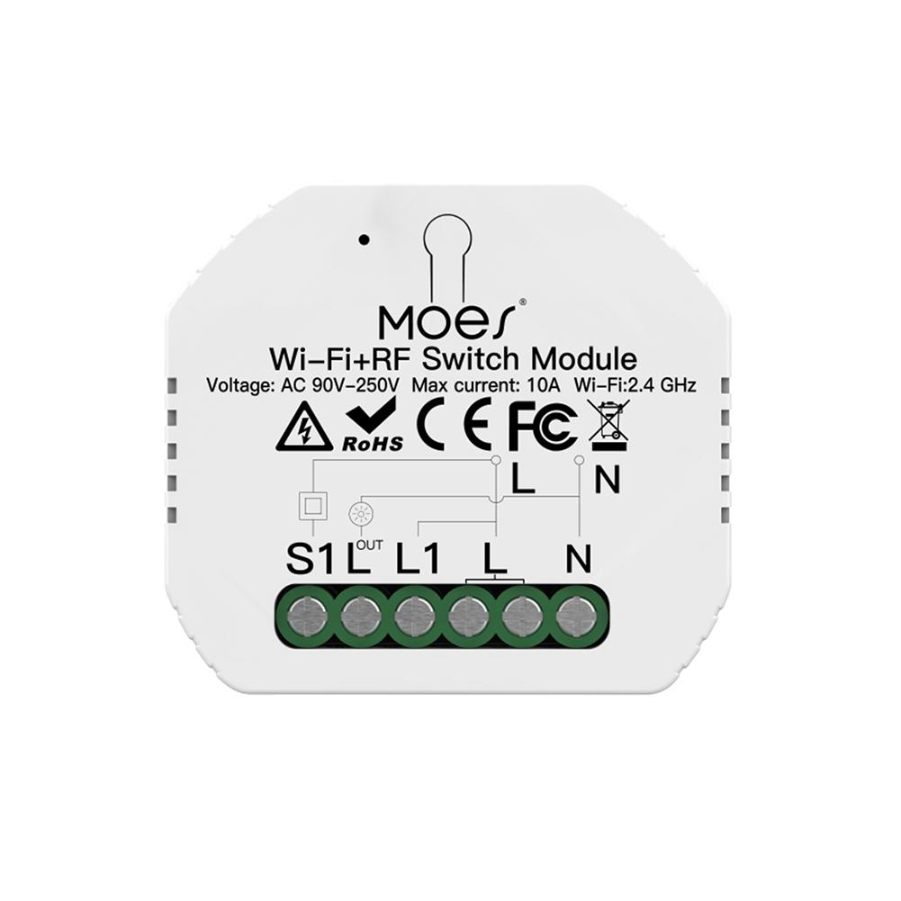 Mini Modulo Inteligente Wifi Para Conservar Apagador De 1 vía